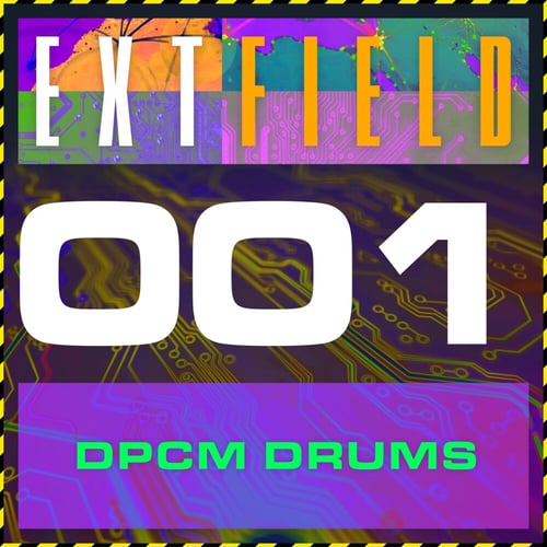 EXTFIELD 001 DPCM DRUMS cover art